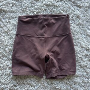 lululemon athletica Mauve Bike Shorts